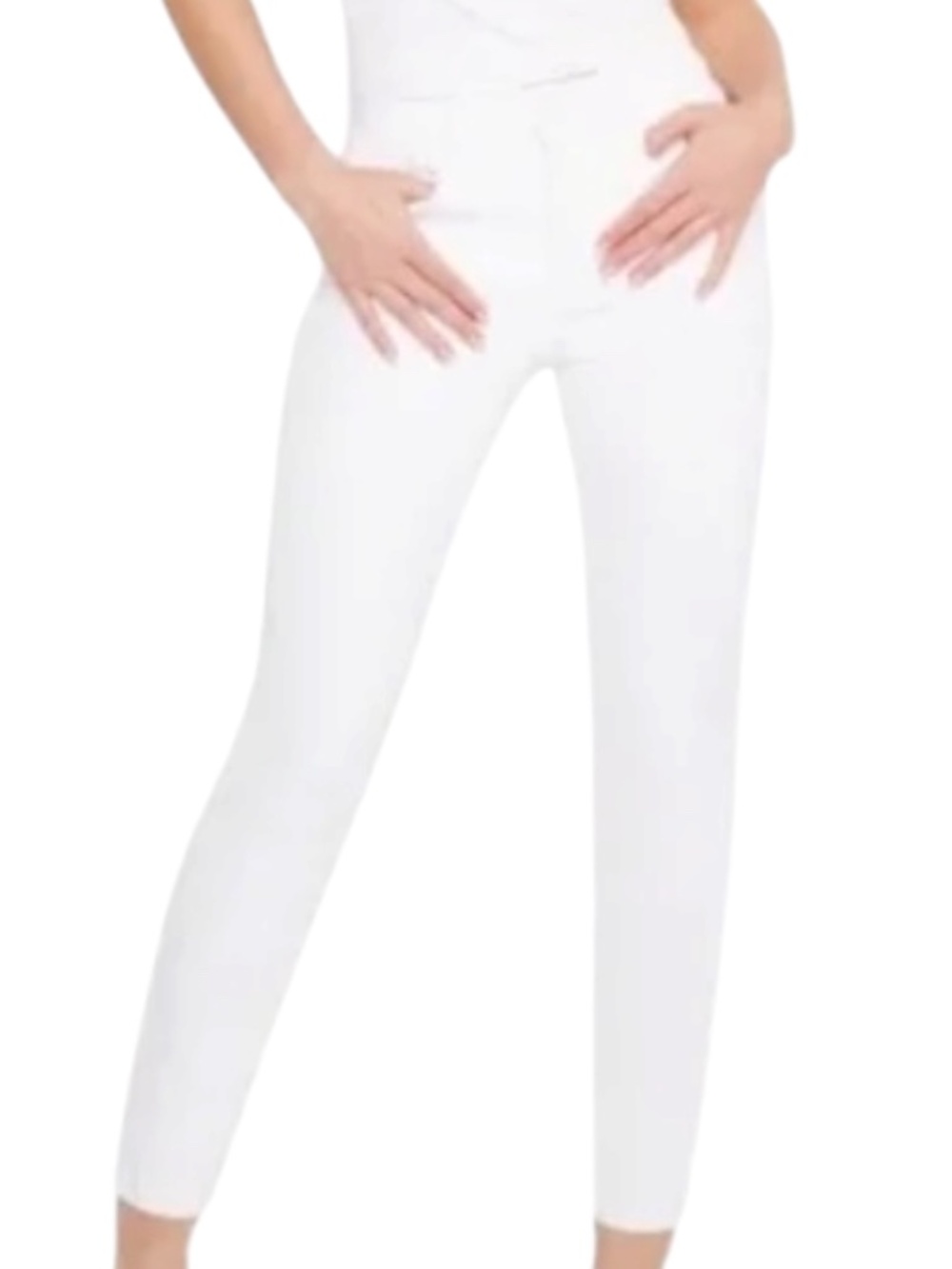 Good American White Skinny Jeans